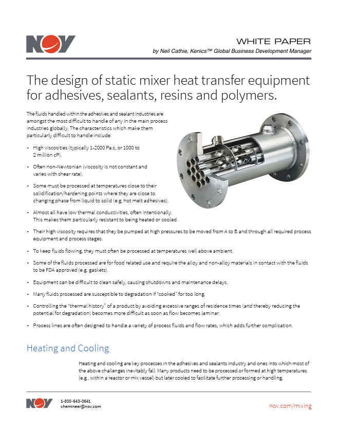 Heat Exchanger White Paper Brochure Cover