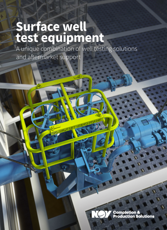 Surface Well Test Equipment Brochure Cover
