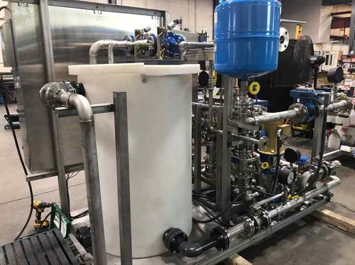 Booster System with Break Tank