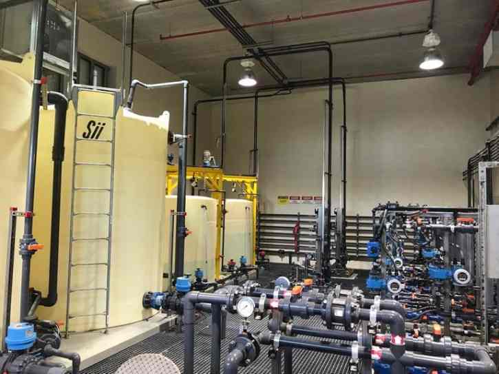 Chemical Blending and Storage System