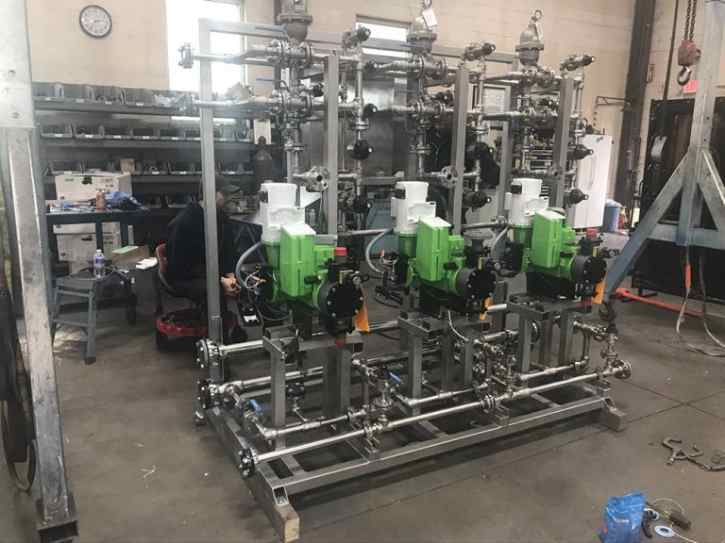 Pulsafeeder Metering System