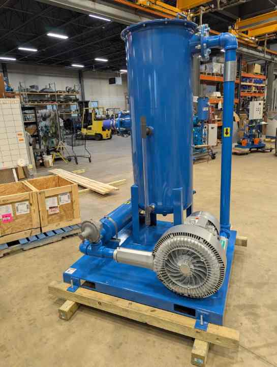 Soil Vapor Extraction Package with Moisture Separator and Regenerative Blower