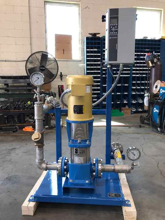 Custom Booster Pump Set