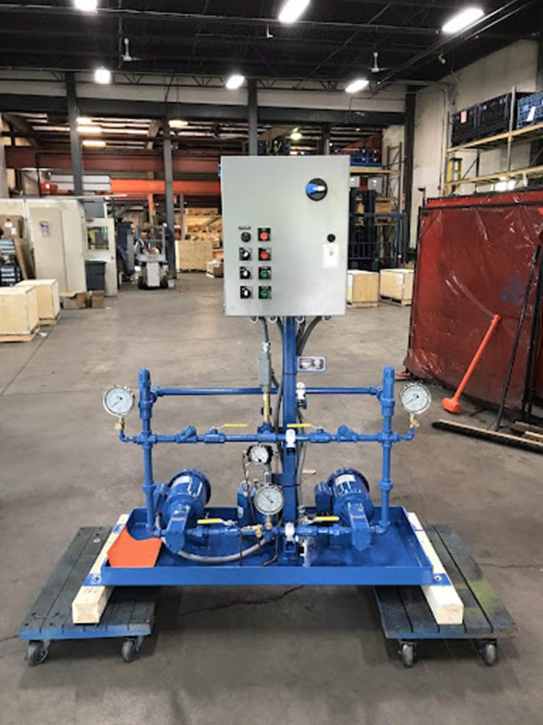 Typical Smith-Koch Pump Set with Basic Controls