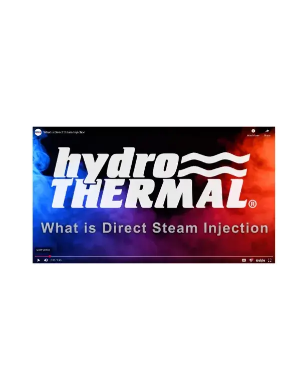 What is Direct Steam Injection?