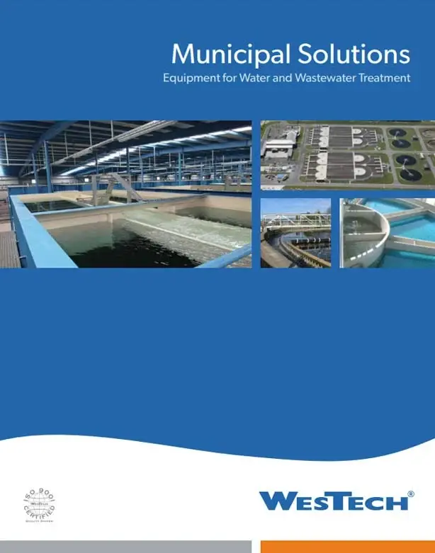 Municipal Solutions Equipment for Water and Wastewater Treatment Brochure