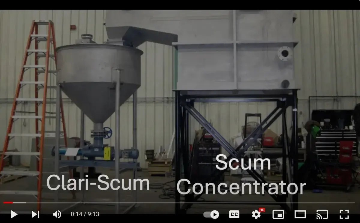Clari-Scum Scum Concentrator